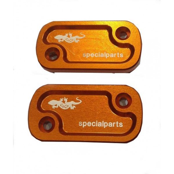 Coperchio Pompa Freno e Frizione  GECO (AJP Arancione)